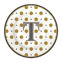 EASY LIFE Piatto In Porcellana Ø19 Cm In Scatola “T”