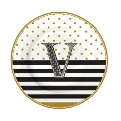 EASY LIFE Piatto In Porcellana Ø19 Cm In Scatola “V”