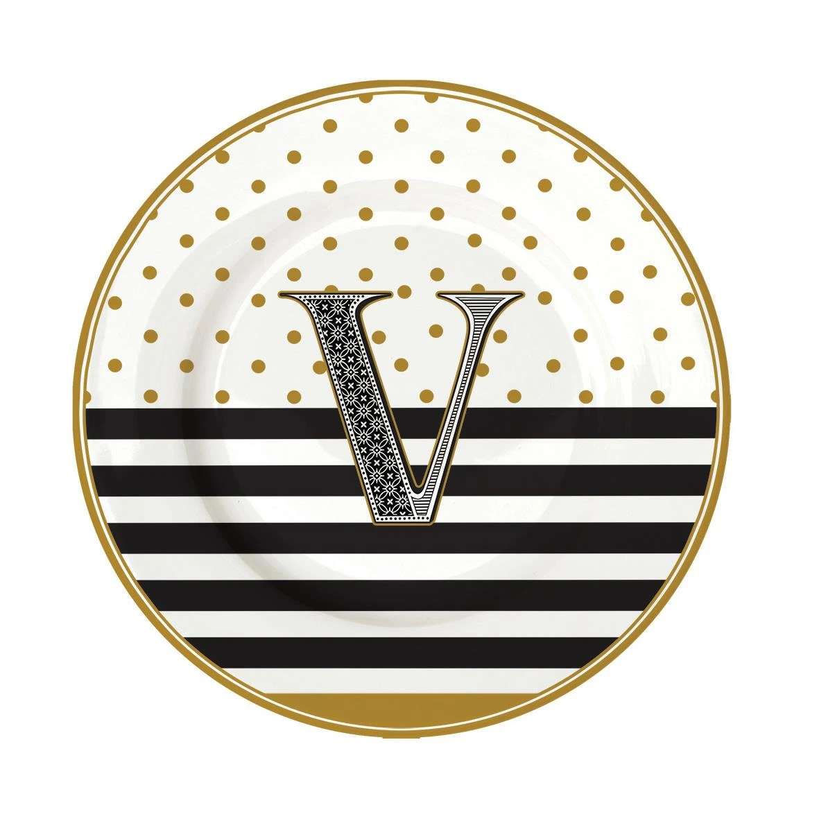 EASY LIFE Piatto In Porcellana Ø19 Cm In Scatola “V” 1 EASY LIFE Piatto In Porcellana Ø19 Cm In Scatola “V”