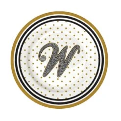 EASY LIFE Piatto In Porcellana Ø19 Cm In Scatola “W”