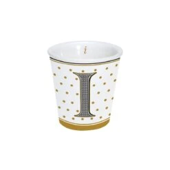 EASY LIFE Bicchierino Caffè In Porcellana 100ml In Scatola “I”