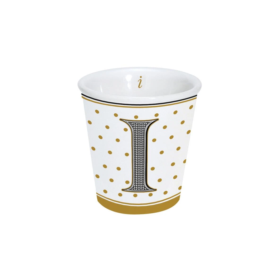 EASY LIFE Bicchierino Caffè In Porcellana 100ml In Scatola “I” 1 EASY LIFE Bicchierino Caffè In Porcellana 100ml In Scatola “I”