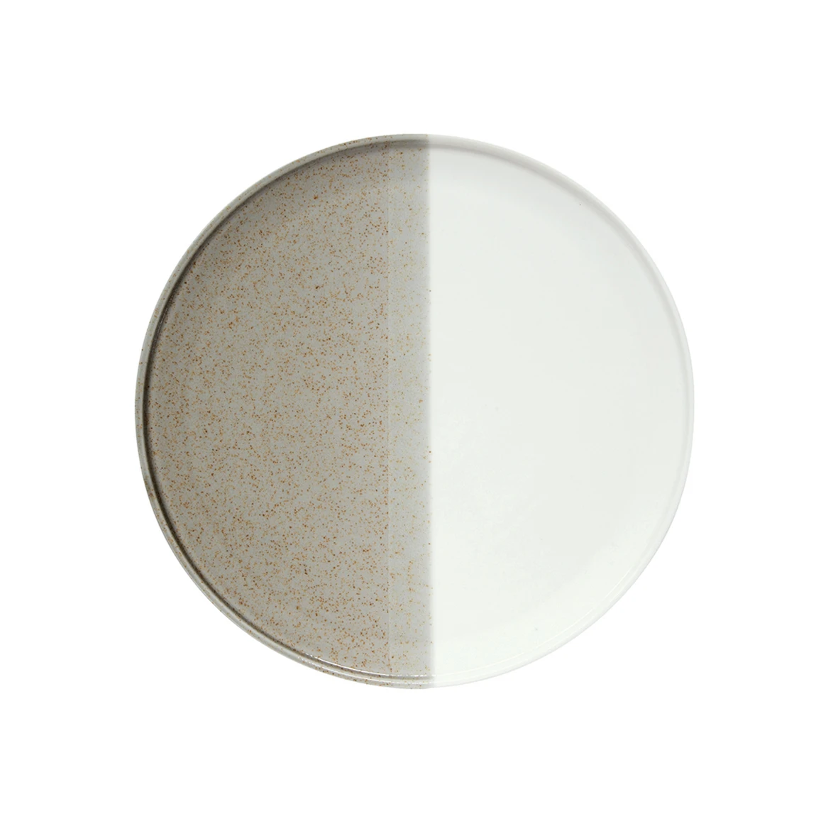 EASY LIFE Piatto Dessert DOUBLE BEIGE 1 EASY LIFE Piatto Dessert DOUBLE BEIGE