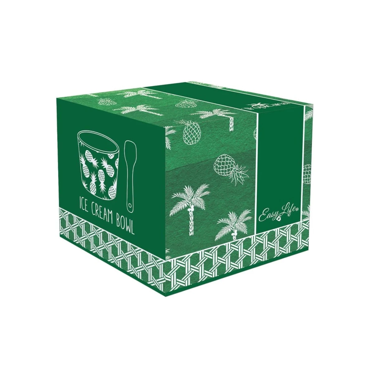 EASY LIFE Ciotola Gelato Con Cucchiaino TROPICANA – Vers. B 2 EASY LIFE Ciotola Gelato Con Cucchiaino TROPICANA – Vers. B - Image 2