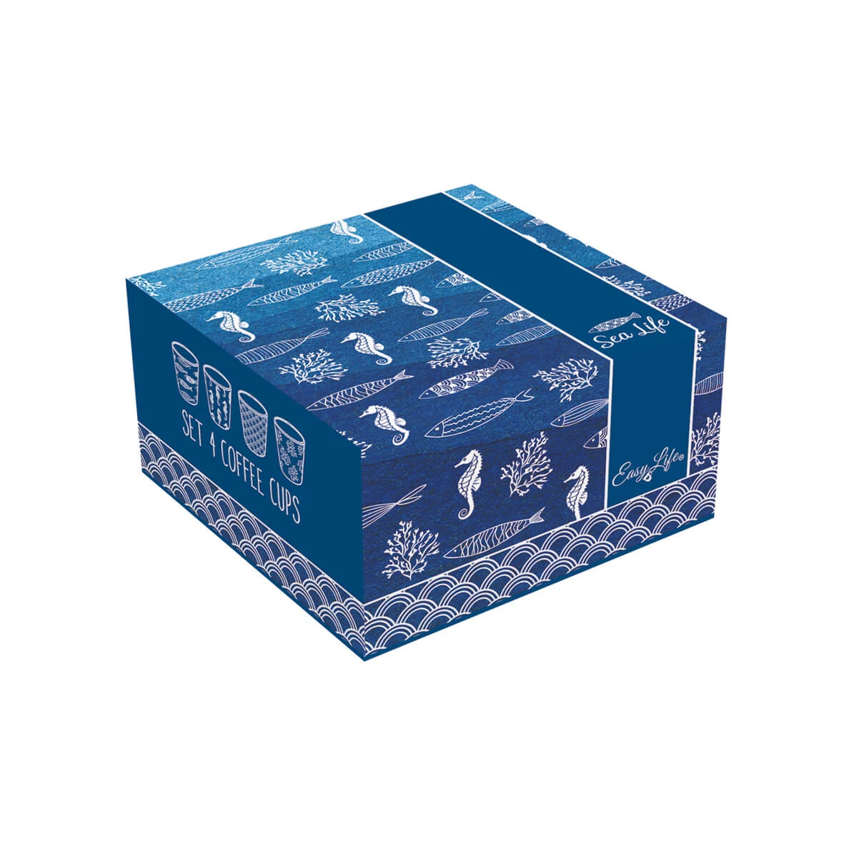 EASY LIFE Set 4 Bicchierini Caffè SEA LIFE 2 EASY LIFE Set 4 Bicchierini Caffè SEA LIFE - Image 2