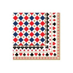 EASY LIFE Confezione 20 Tovaglioli Carta 33×33 CASINO ROYALE