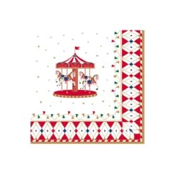 EASY LIFE Confezione 20 Tovaglioli Carta CHRISTMAS WONDERLAND