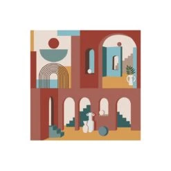 EASY LIFE Confezione 20 Tovaglioli Carta 33×33 ILLUSION