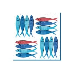 EASY LIFE Confezione 20 Tovaglioli SARDINE’S PARTY