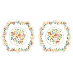EASY LIFE Set 2 Tovagliette BOHO FLOWERS