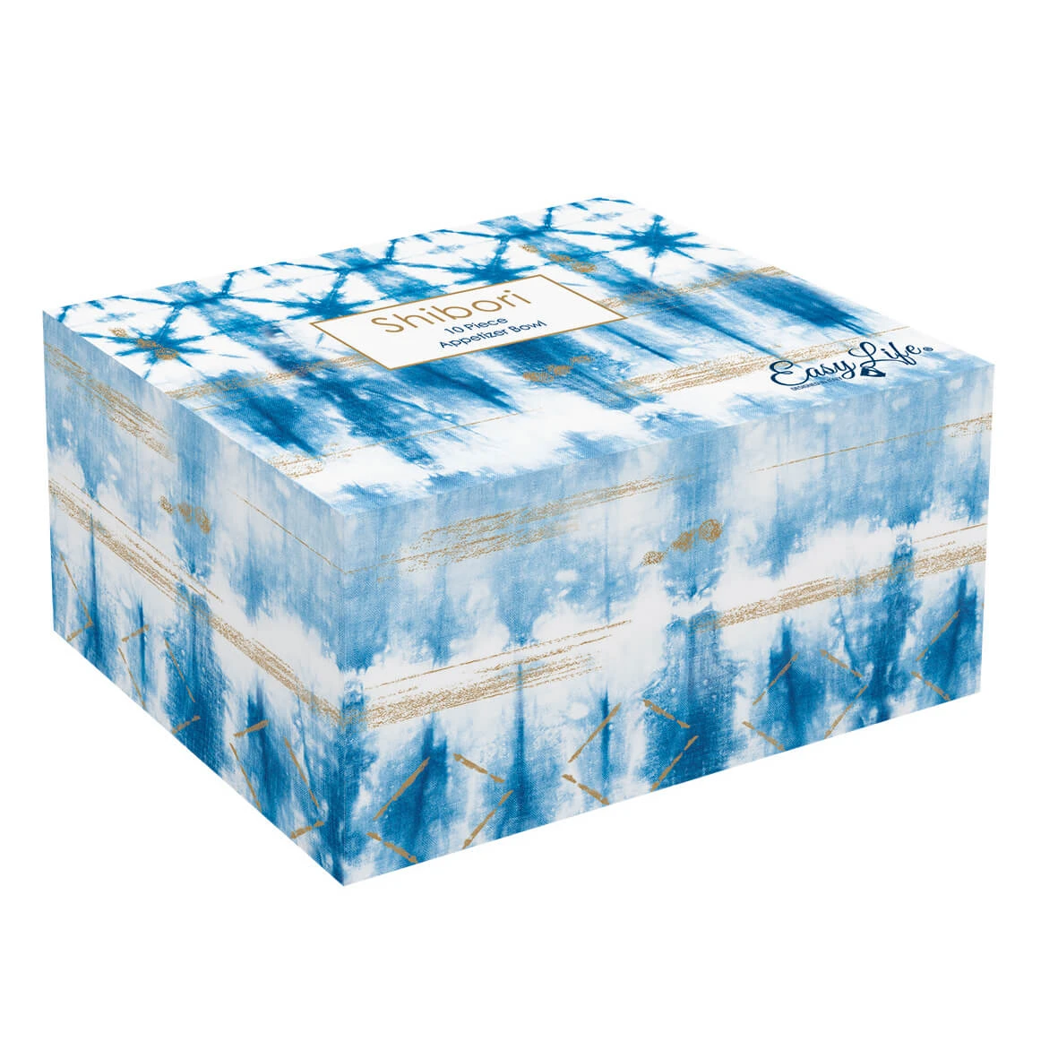 EASY LIFE Ciotola Aperitivo Con 8 Forchettine E Supporto In Bamboo SHIBORI 2 EASY LIFE Ciotola Aperitivo Con 8 Forchettine E Supporto In Bamboo SHIBORI - Image 2