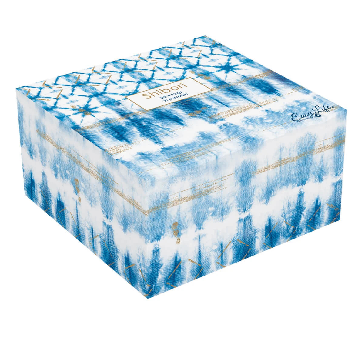 EASY LIFE Set 4 Mug SHIBORI 2 EASY LIFE Set 4 Mug SHIBORI - Image 2