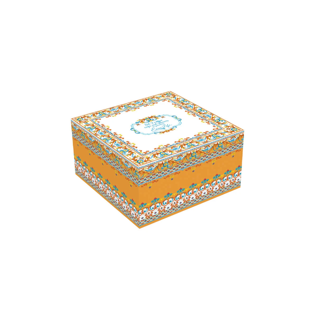 EASY LIFE Set 2 Tazzine Caffè Con Piattino ORANGE 2 EASY LIFE Set 2 Tazzine Caffè Con Piattino ORANGE - Image 2