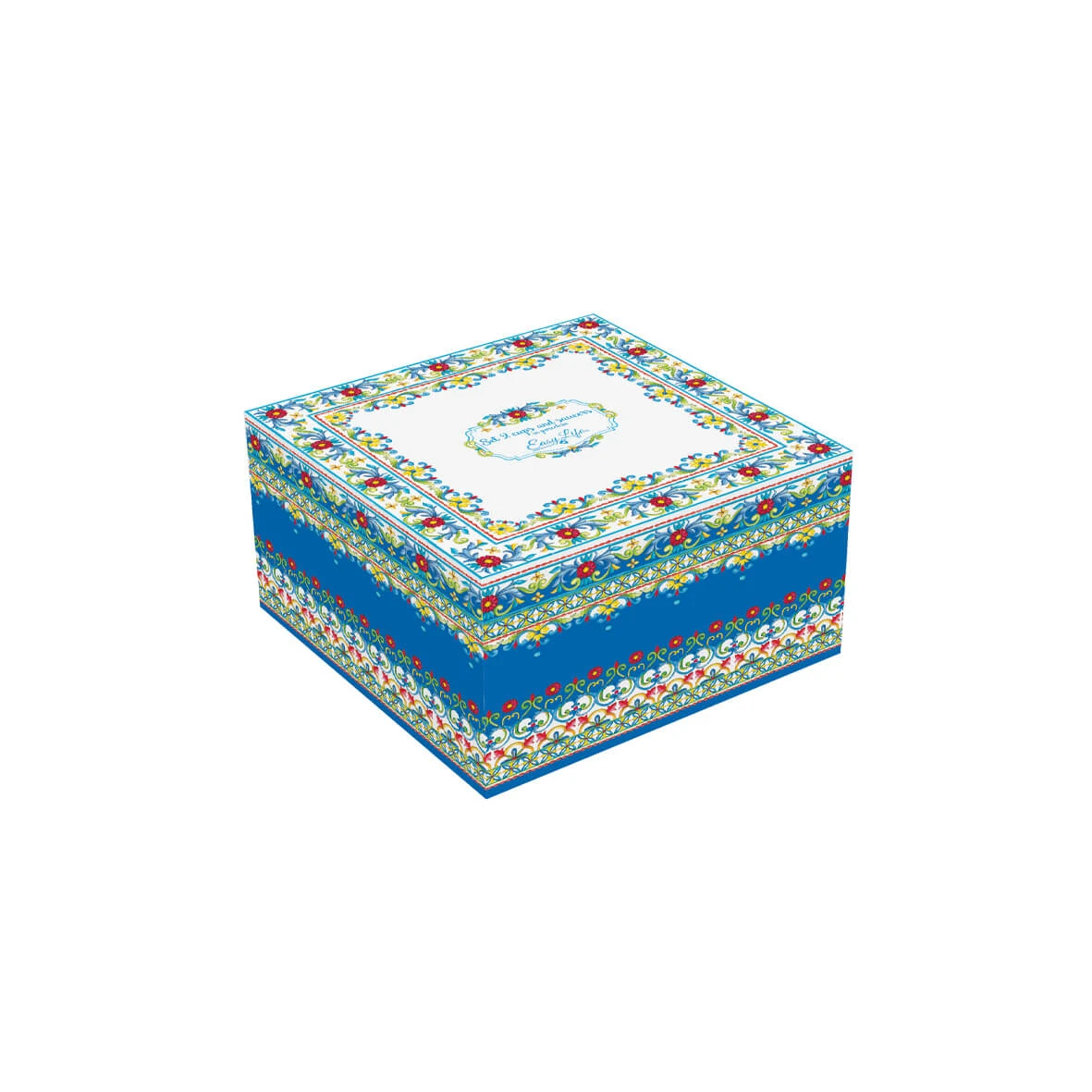 EASY LIFE Set 2 Tazze Con Piattino BLUE 2 EASY LIFE Set 2 Tazze Con Piattino BLUE - Image 2