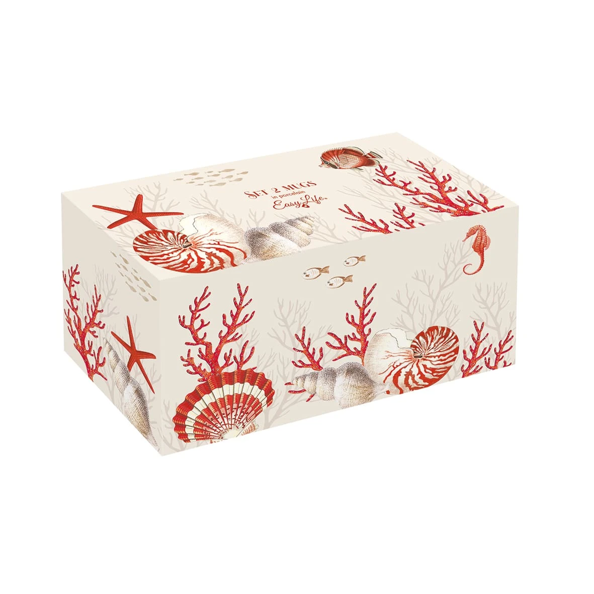 EASY LIFE Set 2 Tazze CORAL REEF 2 EASY LIFE Set 2 Tazze CORAL REEF - Image 2
