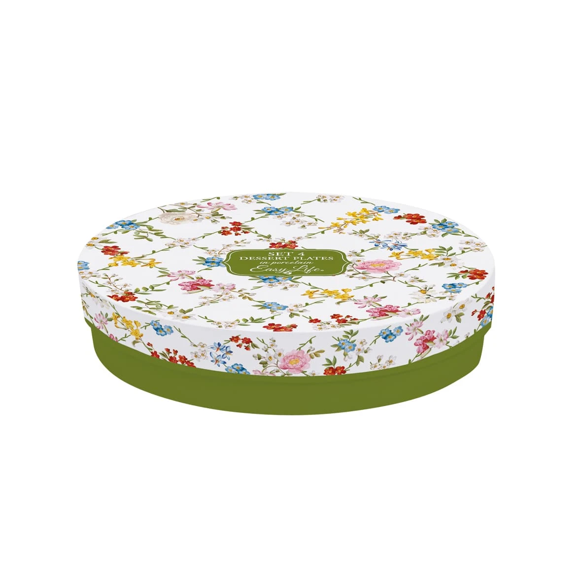 EASY LIFE Set 4 Piatti Dessert GARDEN DREAMS 2 EASY LIFE Set 4 Piatti Dessert GARDEN DREAMS - Image 2