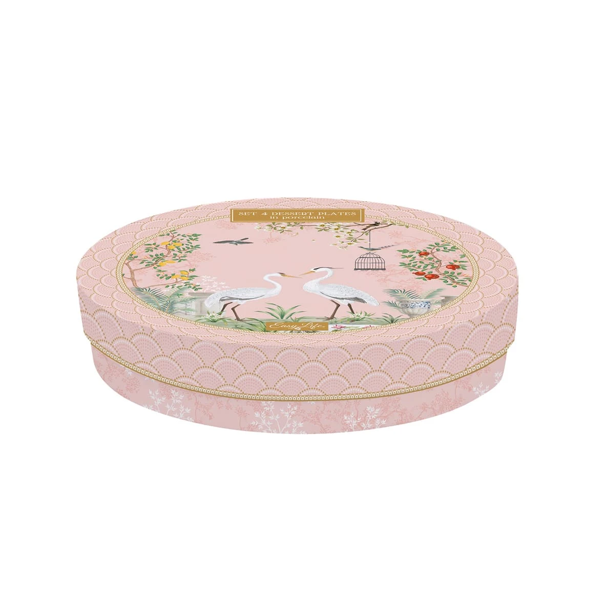 EASY LIFE Set 4 Piatti Dessert JARDIN DE REVES 2 EASY LIFE Set 4 Piatti Dessert JARDIN DE REVES - Image 2