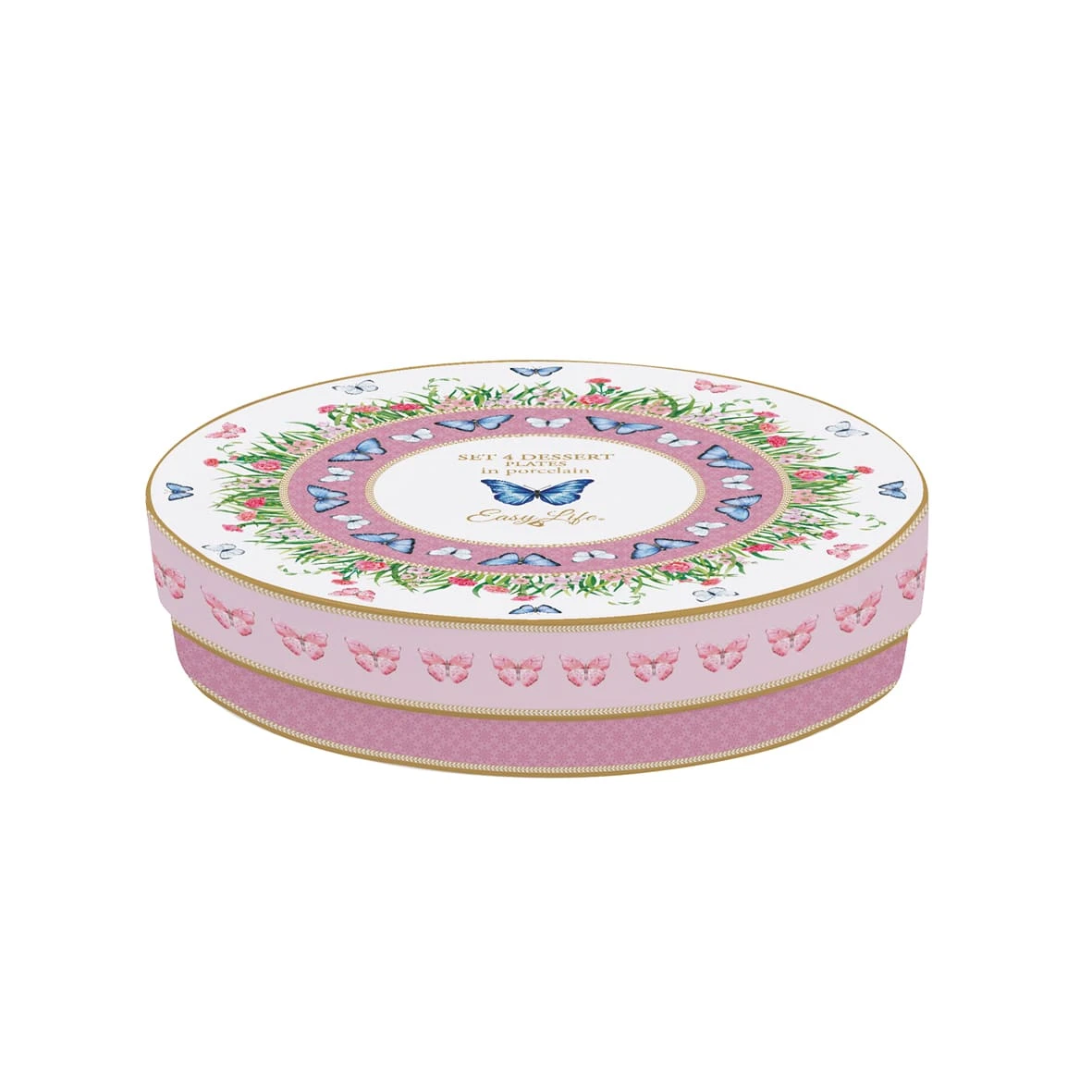 EASY LIFE Set 4 Piatti Dessert SPRING PARADE 2 EASY LIFE Set 4 Piatti Dessert SPRING PARADE - Image 2