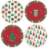 EASY LIFE Set 4 Piatti Dessert JINGLE BELLS