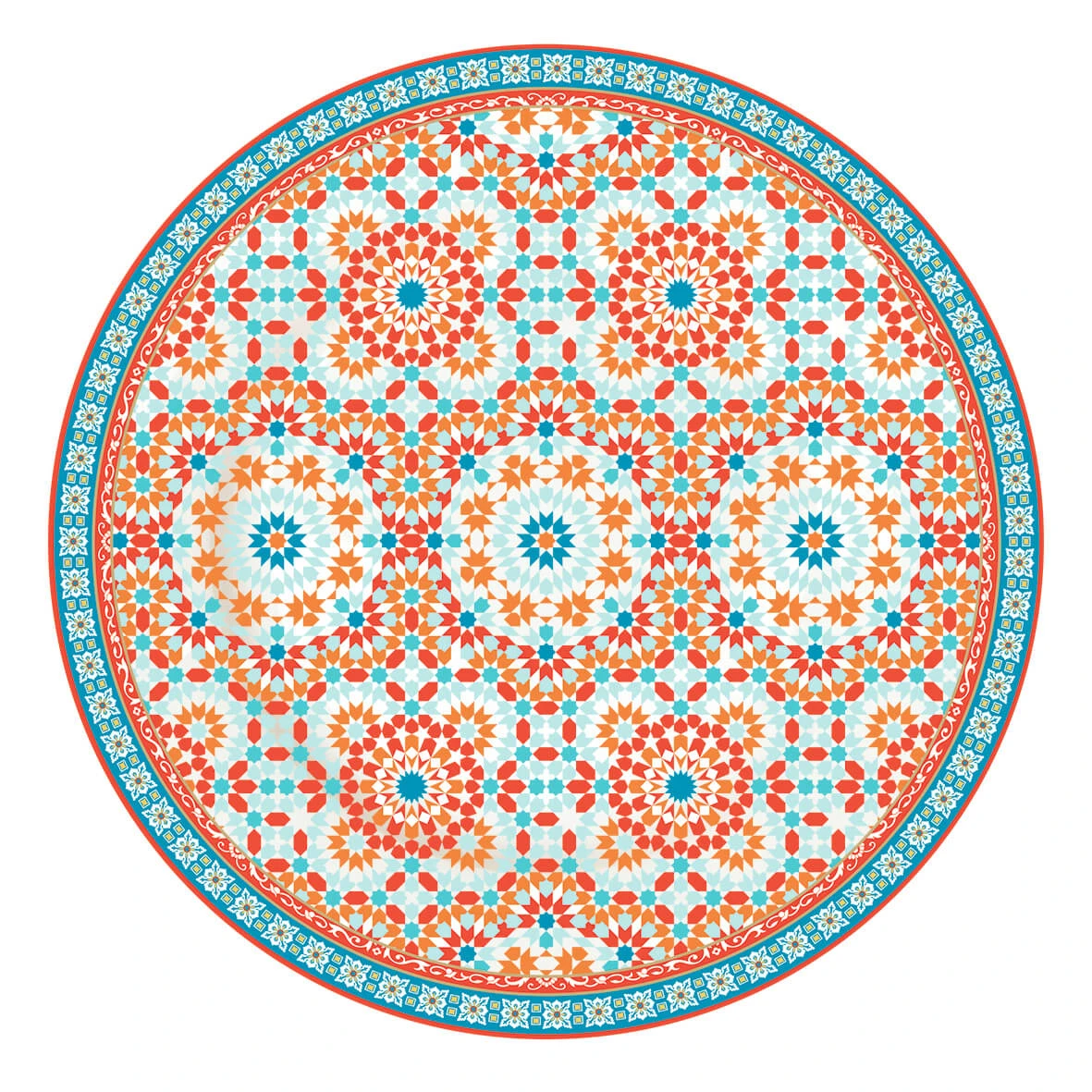 EASY LIFE Set 6 Piatti In Porcellana Ø19 Cm. 1 EASY LIFE Set 6 Piatti In Porcellana Ø19 Cm.