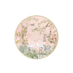 EASY LIFE Piatto In Porcellana JARDIN DE REVES