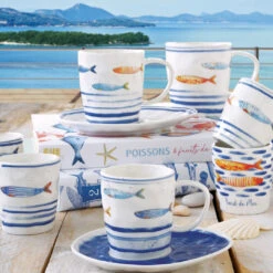 EASY LIFE Set 6 Ciotole BORD DE MER -Easy Life BORD DE MER 3 5