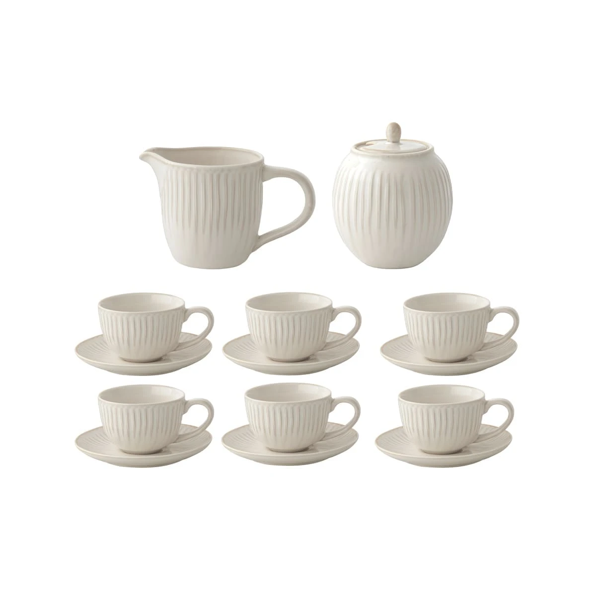 EASY LIFE Servizio Da Caffè GALLERY WHITE 1 EASY LIFE Servizio Da Caffè GALLERY WHITE
