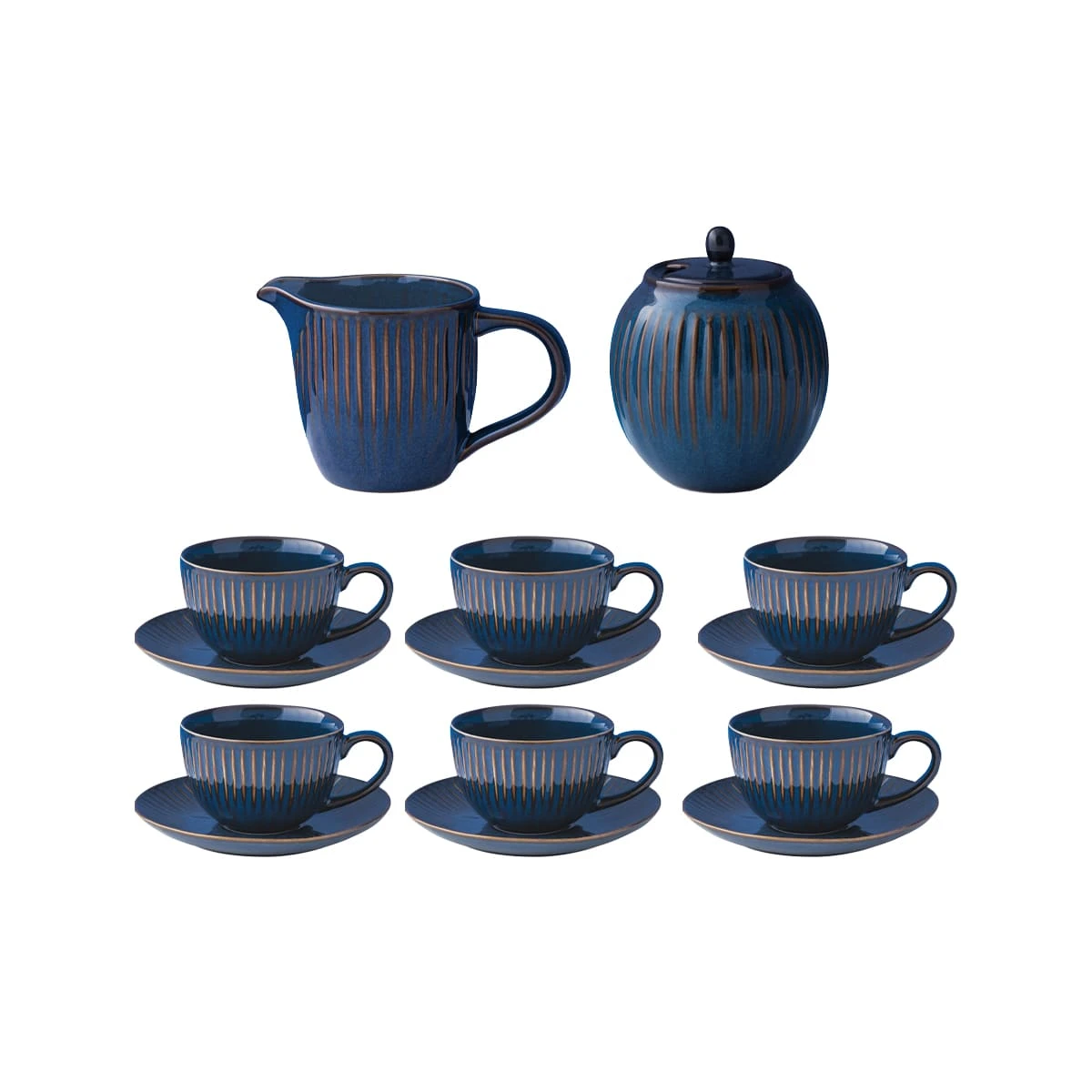 EASY LIFE Servizio Da Caffè GALLERY BLUE 1 EASY LIFE Servizio Da Caffè GALLERY BLUE
