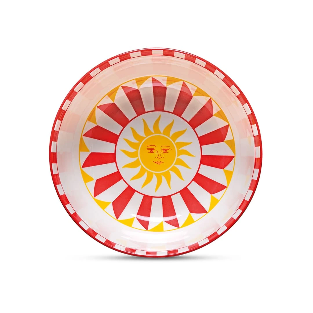 EASY LIFE Insalatiera Giallo/rosso TAORMINA 1 EASY LIFE Insalatiera Giallo/rosso TAORMINA