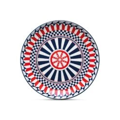 EASY LIFE Piatto Portata Rosso/blu TAORMINA
