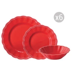 EASY LIFE Servizio Da Tavola 18 Pezzi ELITE