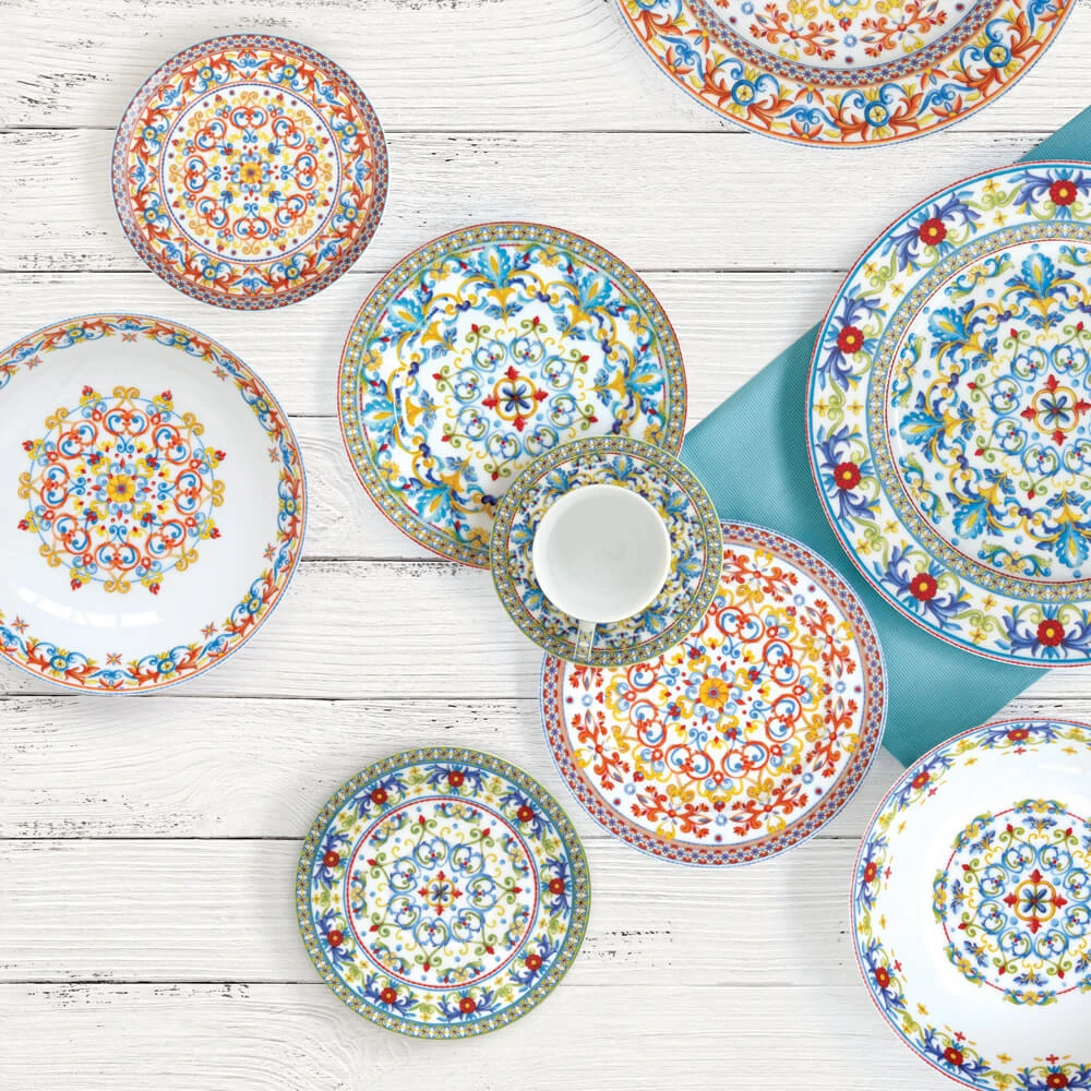 EASY LIFE Set 2 Tazze Con Piattino BLUE 3 EASY LIFE Set 2 Tazze Con Piattino BLUE - Image 3